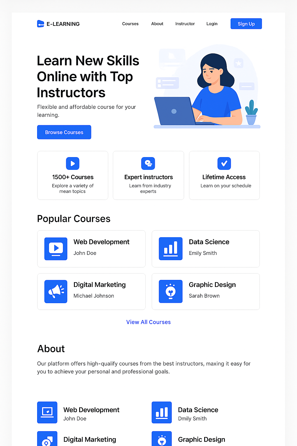 Website E Course