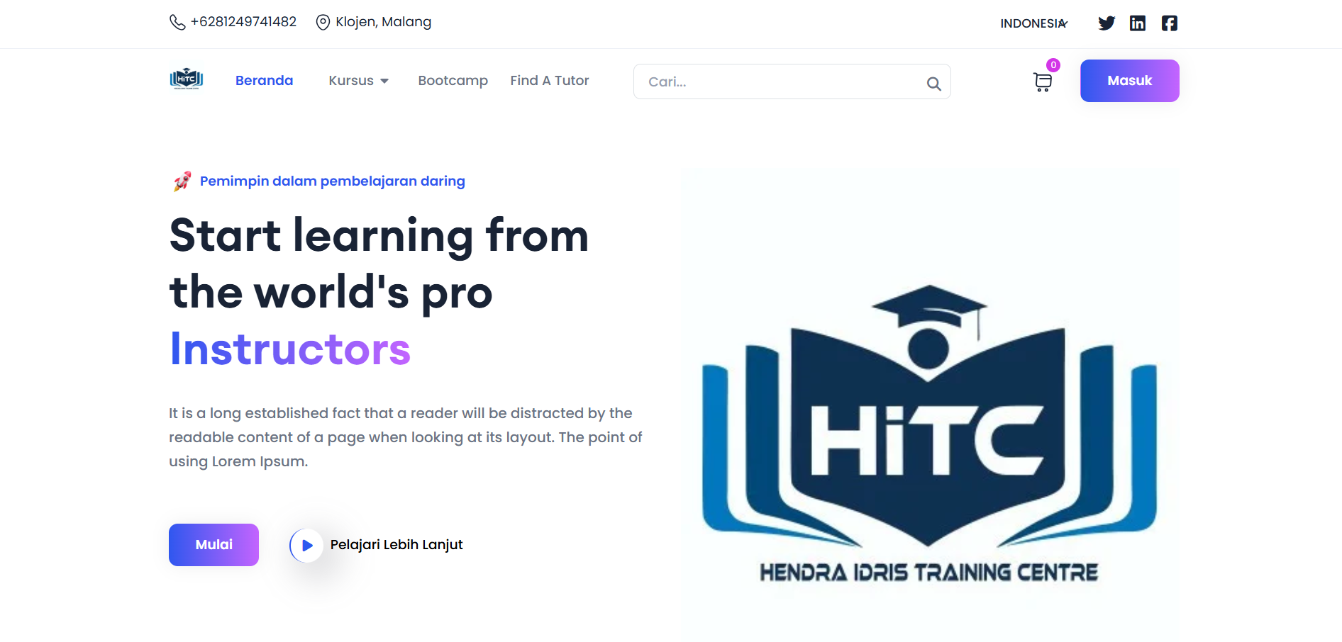 Jasa Pembuatan Website Sertifikasi